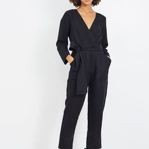 Apiece Apart Morena Jumpsuit - Black - Size 2 NWT